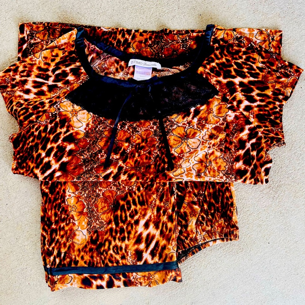 Pajamas Set Animal Print size M